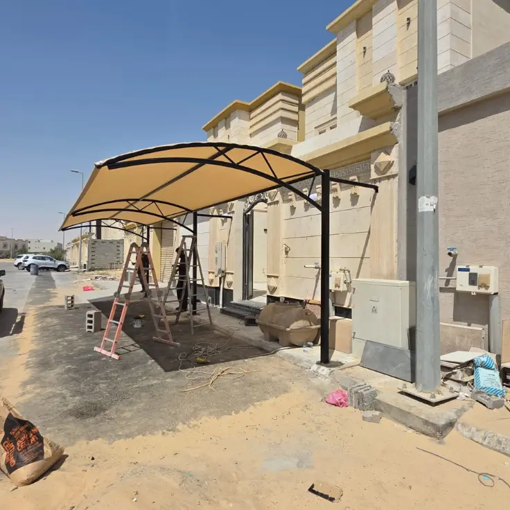 مظلات سيارات حديد الدمام