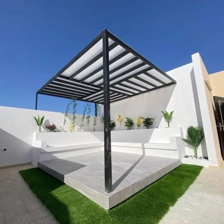 تصميم برجولات حدائق مبتكرة في الدمام
