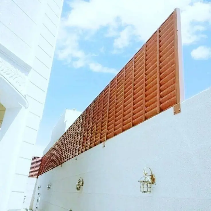 سواتر الدمام مع تنفيذ أشكال الظل