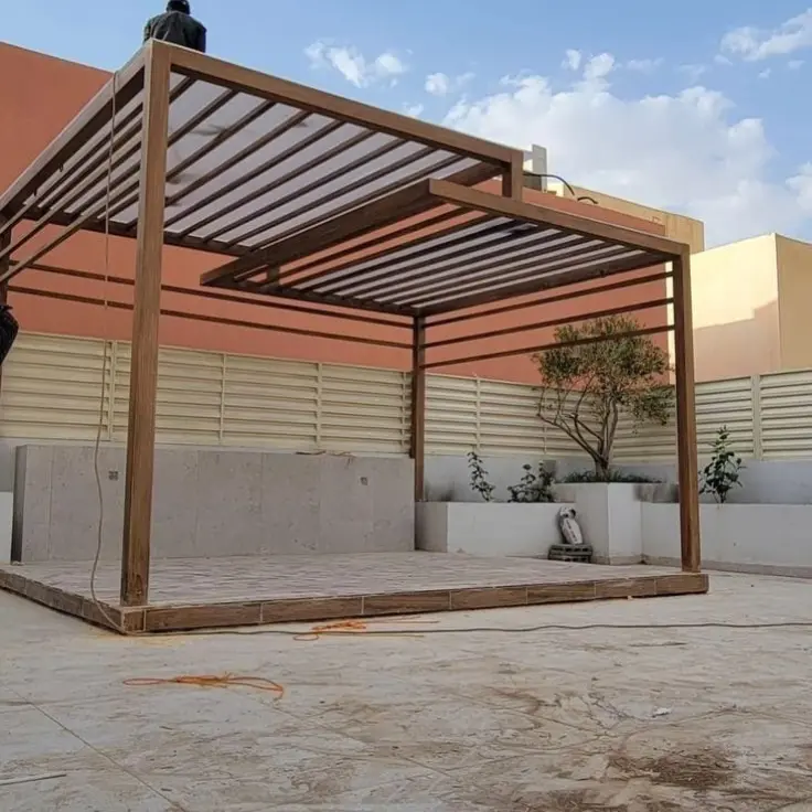 مظلات شد إنشائي للحدائق